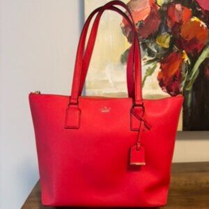 Primary Red Kate Spade Tote